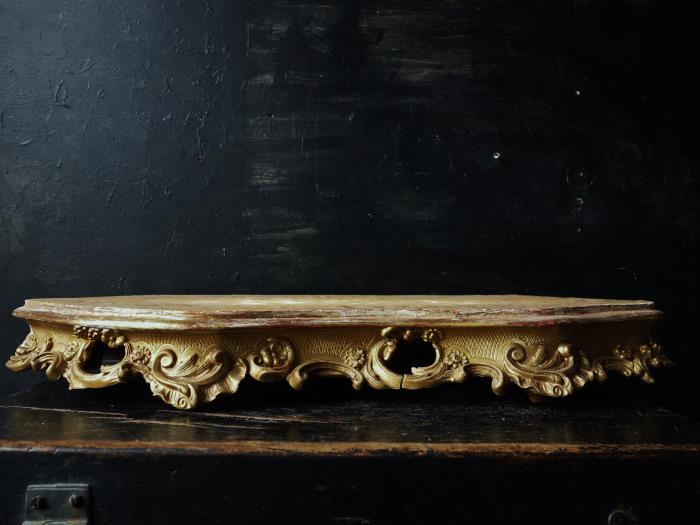 西洋骨董屋 フランスアンティーク ロココ様式のディスプレー台座
