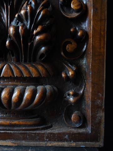 西洋アンティーク フランス １８世紀家具の装飾レリーフ 木彫 アート