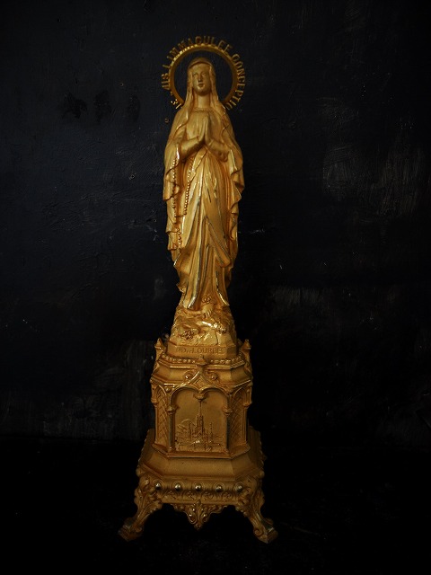 全ての 26㎝ notre-dame-de-lourdes ルルドの聖母 聖母マリア像 